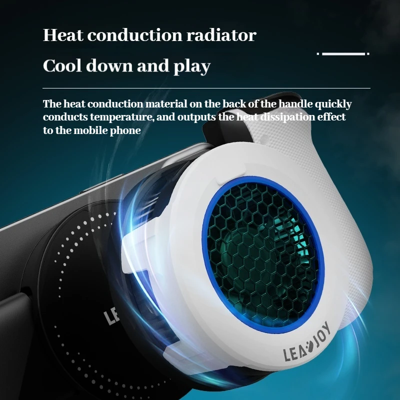 2025 LEADJOY M1C+ Stretching Gamepad Android ios Streaming Mobile Game Peripheral DNF Heat Dissipation Genshin Impact gamepad
