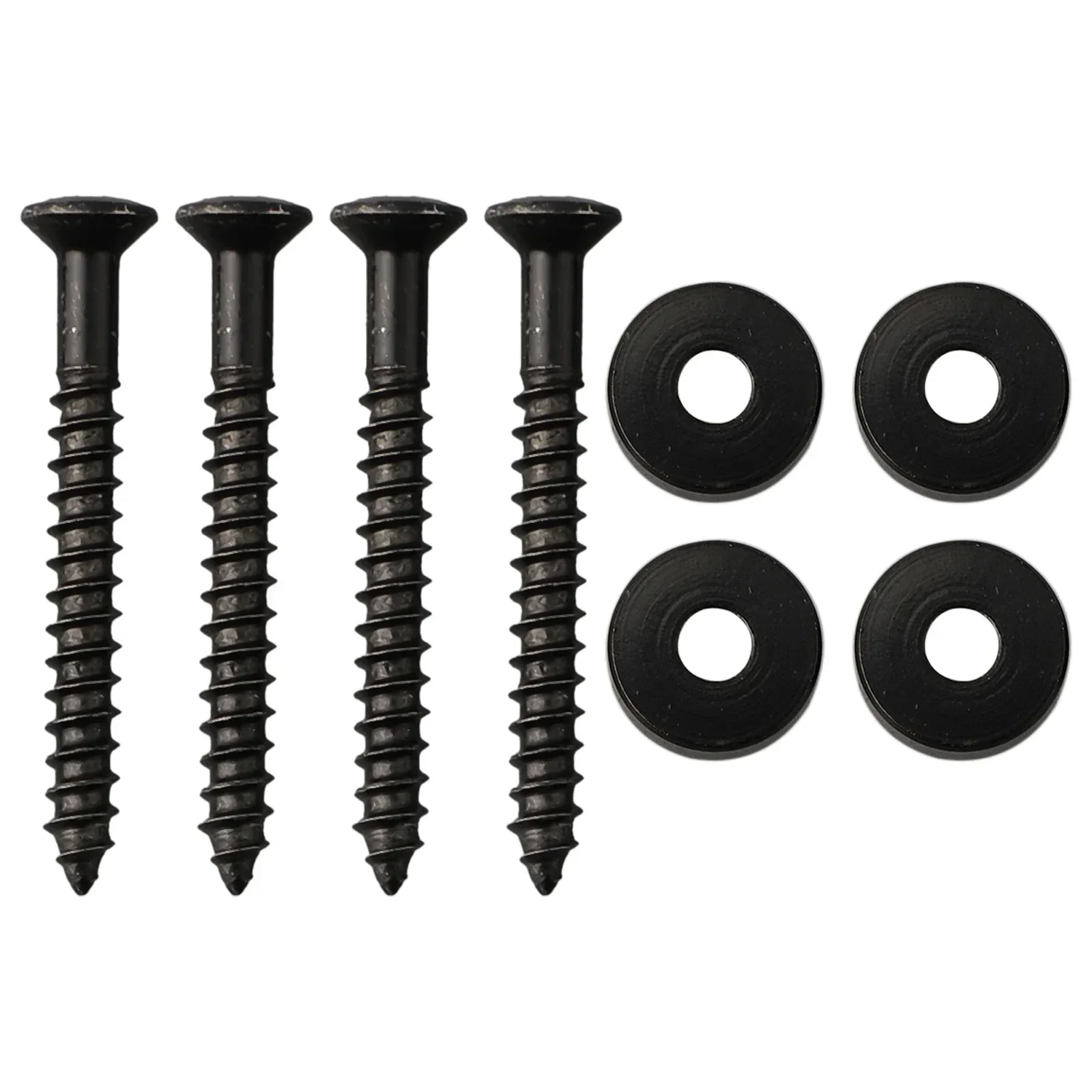 Joint Ferrule Screw With 4 Set Plate Bushings&Bolts Instrument Metal Mounting Musical Neck 14 Mm Diameter Basses