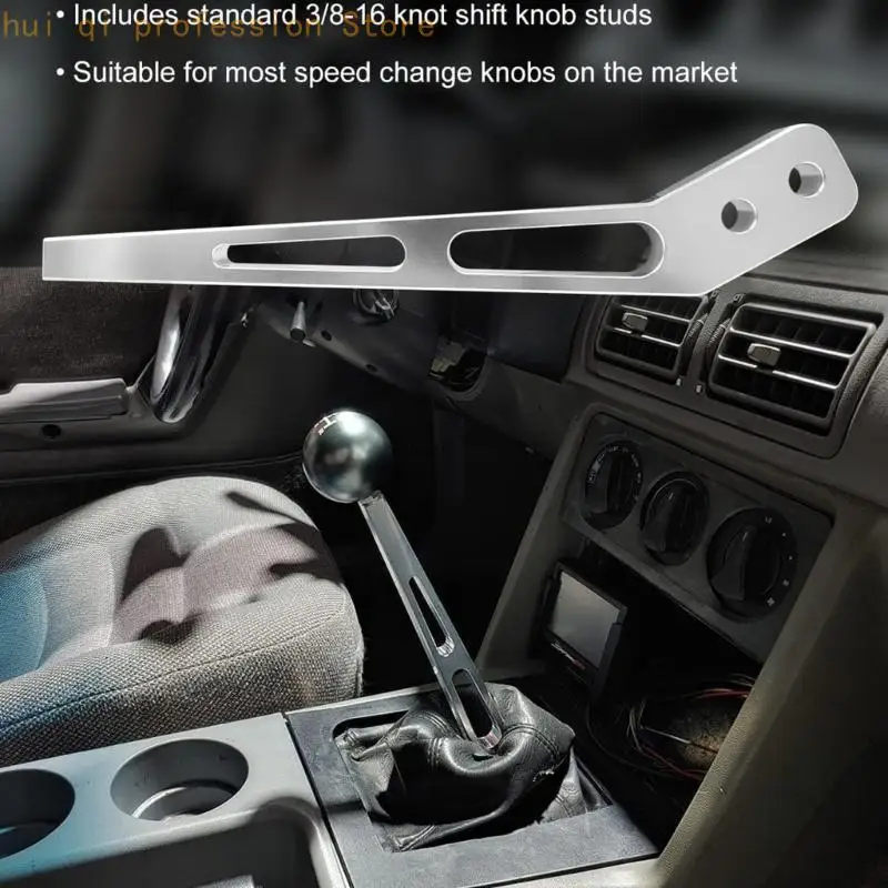 10-Zoll-Schalthebel aus gebogenem Aluminium für Tremec T56-Getriebeschalthebel H8WE – Detail 10