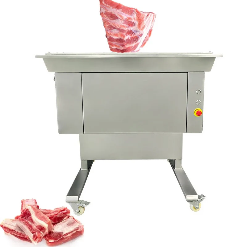 商業骨鋸切断機豚カルビ冷凍豚足骨ステーキ切断機