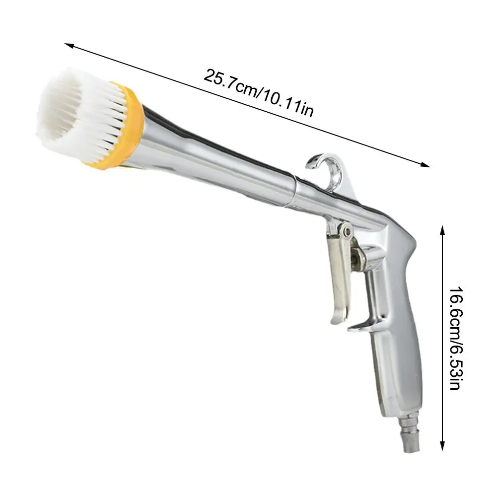 Pistola per lavaggio auto ad alta pressione per lavaggio a secco per auto strumento per la pulizia interna a soffiaggio d\'aria pistola per