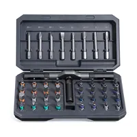 42in1 Magnetic Screwdriver Set DIY Ratchet Multi Bit with Detachable Ratchet Handle Precision Rotating Screwdriver Repair Tool