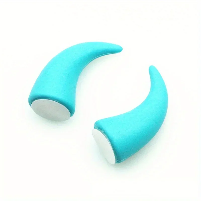 

Клейкие наклейки на шлем из коровьего рога — показание дизайна из коровьего рога дьявола с круглыми ламповыми акцентами для электромобилей для мотоциклов