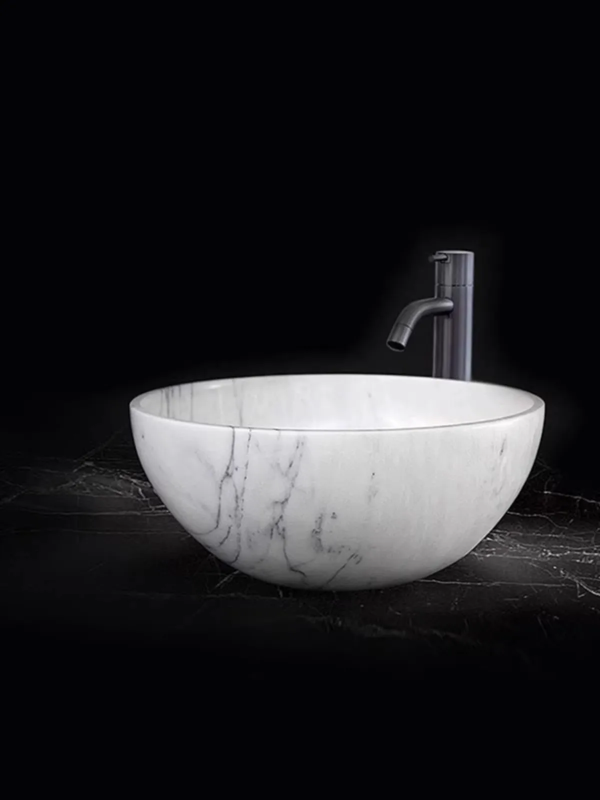 Modern Light luxury Home Use Natural Marble Bathroom Large Washbasin Advanced Hotel Washbasin Special Use Wash Gargle Basin