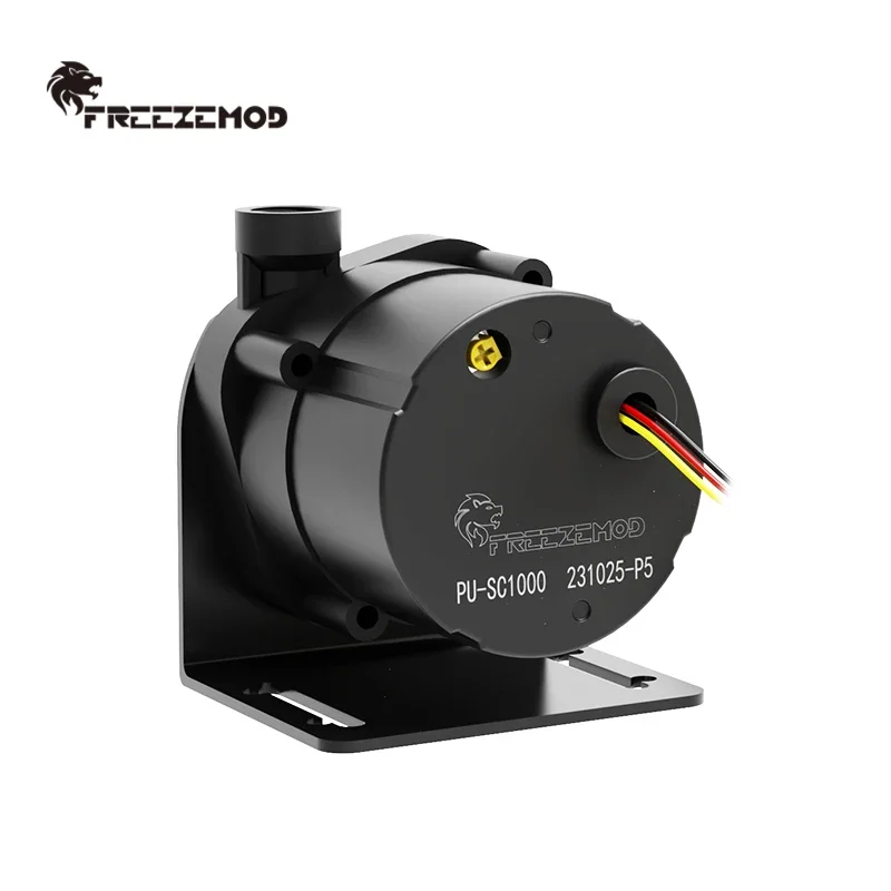 FREEZEMOD PU-SC1000 Brushless Water Pump 1200L/H 6M Head PWM Speed Control 4500RPM 12V High Flow PC Cooling