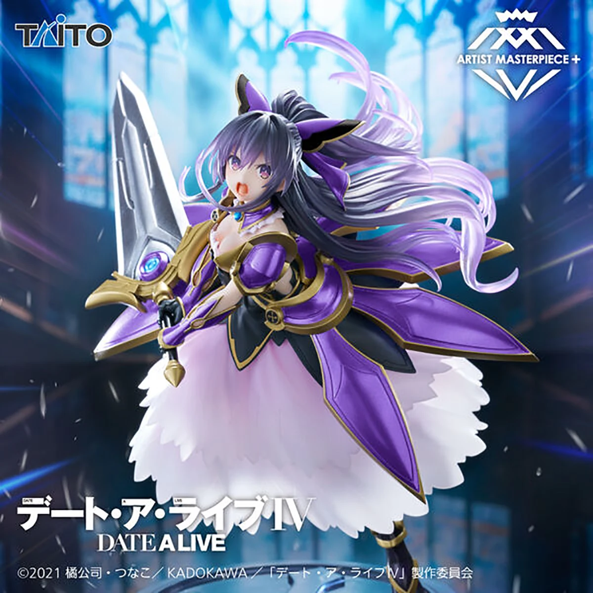 

Original Genuine Taito Prepainted Artist MasterPiece+ Date A Live IV Yatogami Tohka Sandalphon H=210mm Anime Figure Collection