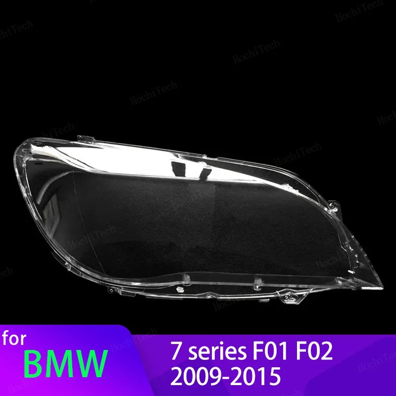 Head Lights Cover For BMW 7 Series F01 F02 2009-2015 Transparent Housing Front Headlights Lens Shell Glass Lampcover