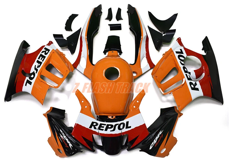 For Honda CBR600F CBR 600F CBR600 F F3 PC31 1997 1998 Cowl Body Fairing Kit Bodywork Injection Orange Black White Red