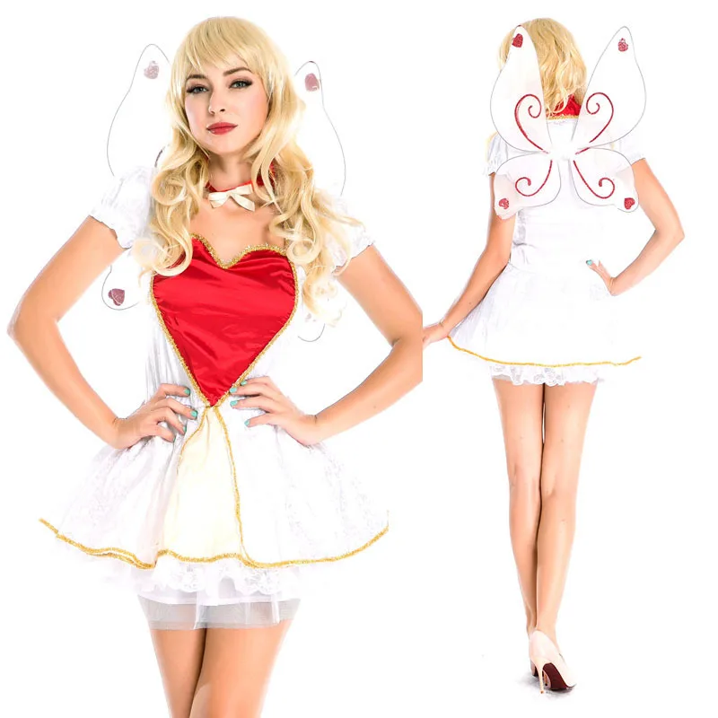 

Halloween Angel Costume Fairy Princess Role Play Queen Studio Photography Clothes Women's Traditional Ethnic Stage Costume