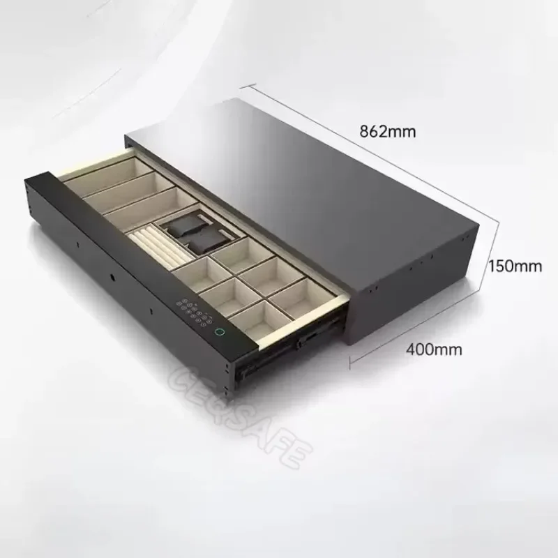 CEQSAFE High Security Cash Jewelry Drawer Gun Safe Hotel Home Safe Box