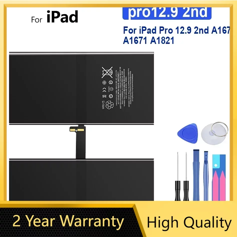 

Battery For IPad Pro 12.9 2nd , Pro12.9 2nd A1670, A1671, A1754,10994mAh