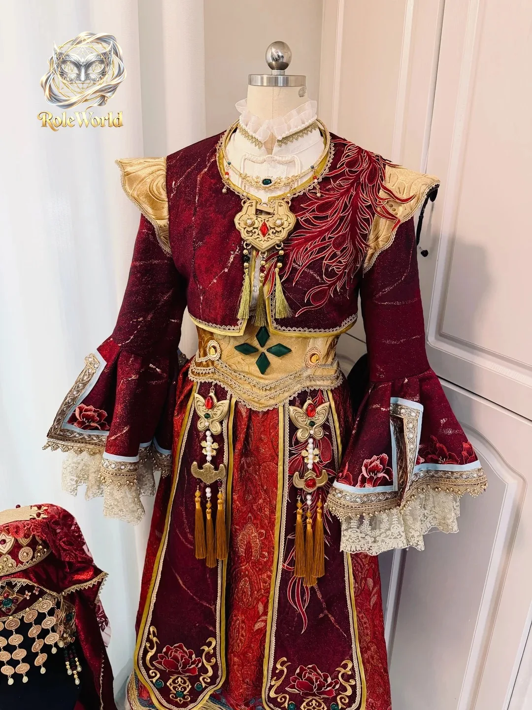 Entomologist Melly Plinius Cosplay Costume Identity V Melly Plinius Costume Konghou Gown Outfit for Comic Con Halloween Women view 5