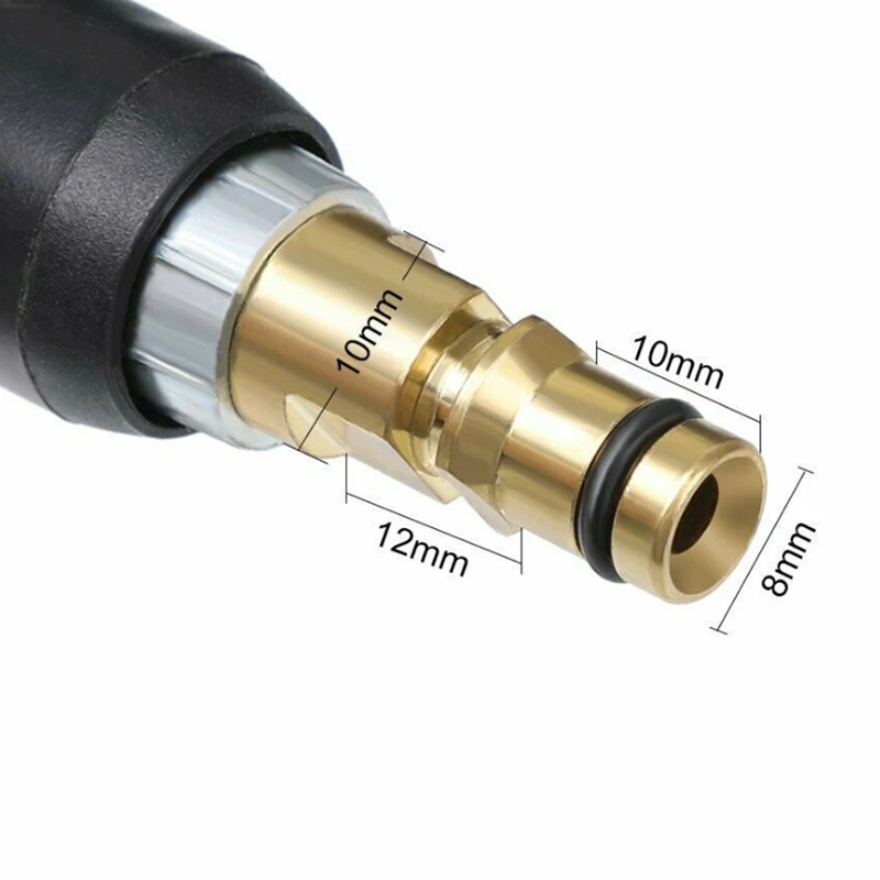 BOFF- Porte del tubo di lavaggio dell'auto per la pulizia dell'acqua della lavatrice, tubo di pulizia dell'acqua per idropulitrice ad alta pressione per Karcher K2 K3 K4 K5 K Series 6M