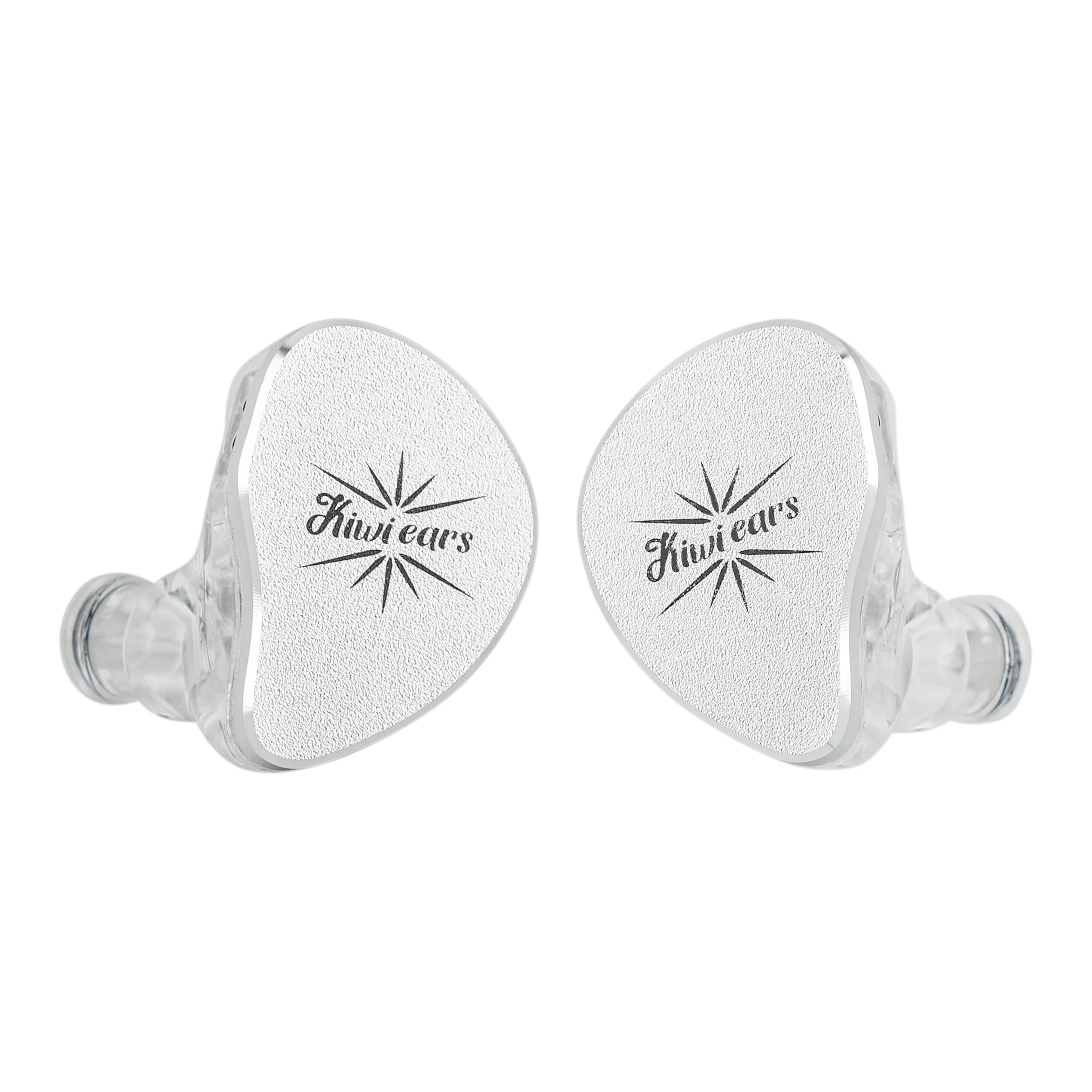 Kiwi Ears Belle 10mm DLC Dynamic Driver IEM Hifi Earphones with CNC Machined Metal Faceplate