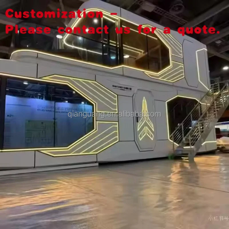 

На заказ. 2 истории Рамка Дом Сборная сборная Современный дом Роскошные домики Капсульный дом Космическая капсула с интеллектуальным S