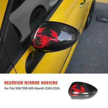 Pro FIAT Pro ABARTH 500/595/595C/695|Skutečné suché uhlíkové vlákno|Zpětné zrcátko|Kryty krytů|07-23|Modifikace karosářské sady 10 nejlepší prodej Bodykit Scirocco Aspec - №10