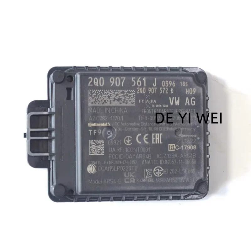 2Q0907561J العلامة التجارية الجديدة VW AG 2Q0 907 561 J ACC مسبار رادار/وحدة التحكم في السرعة التكييفية
