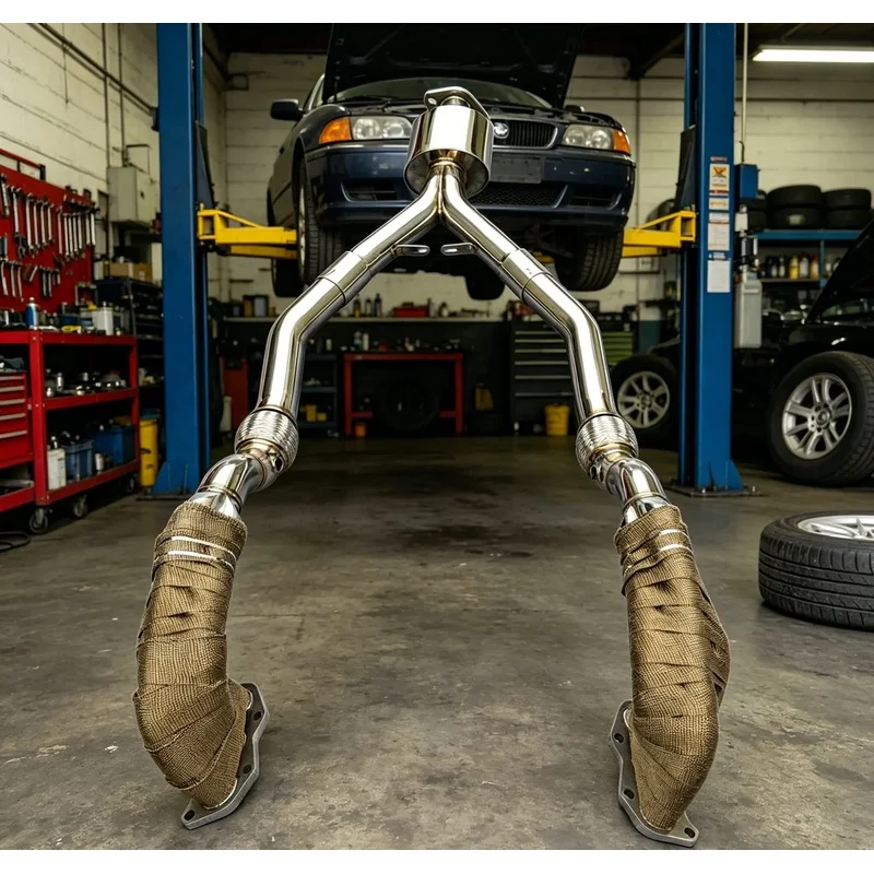 Factory Direct 304 Stainless Steel Exhaust Manifold For Subaru Outback 3.0 Racing Header Front Pipe 2009 Racing Tuning