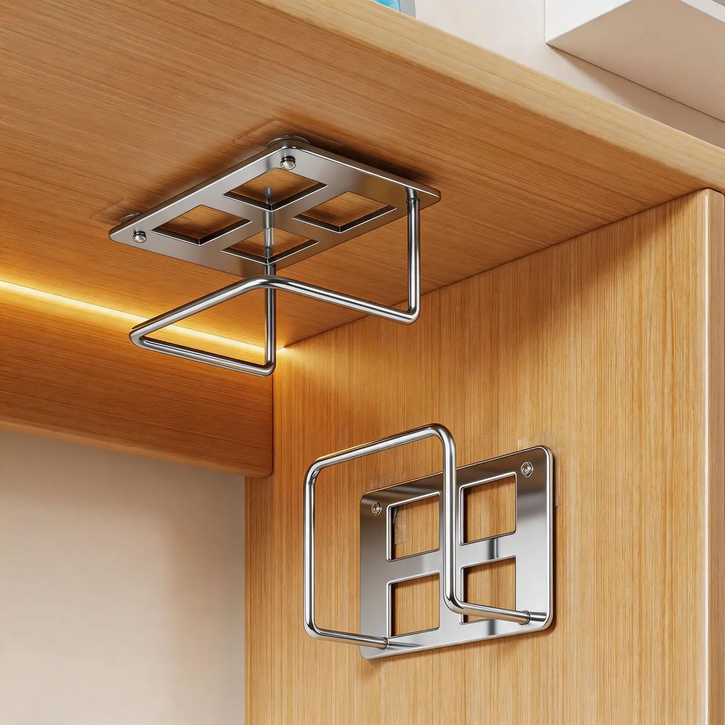 living-room-wall-mounted-router-stand-under-table-cable-organizer-no-drilling-required-easy-to-install-wireless-network-device