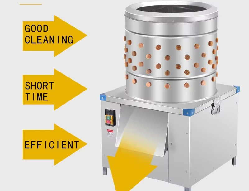 Hot Sale Automatic Chicken Plucker Steel Poultry Farm Machinery for Chicken Cleaning Plucking for Abattoir Slaughter Line
