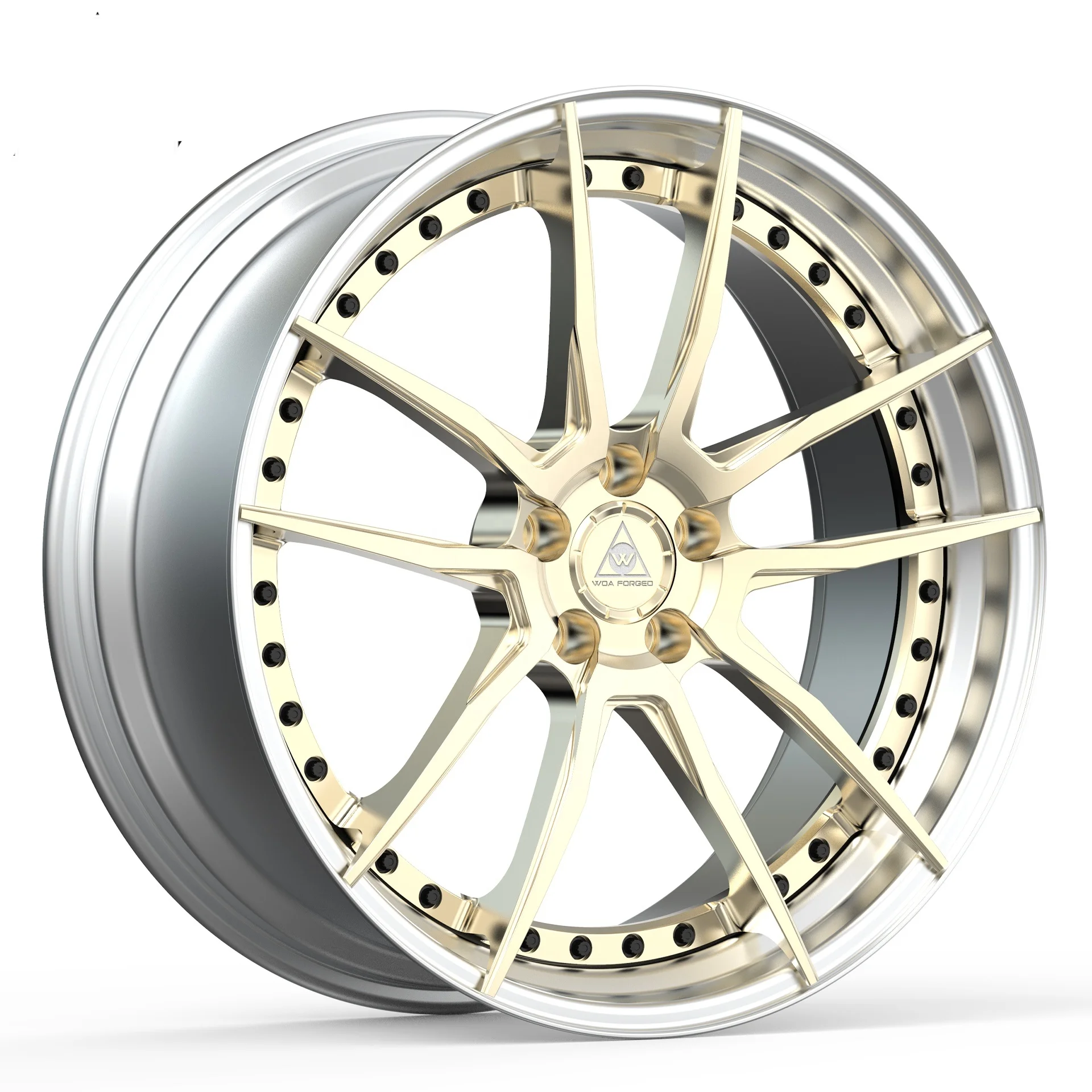 

2 Pieces Forged Wheel for Customize 18 19 20 21 22 24 Inch Passenger Car Rims high quality