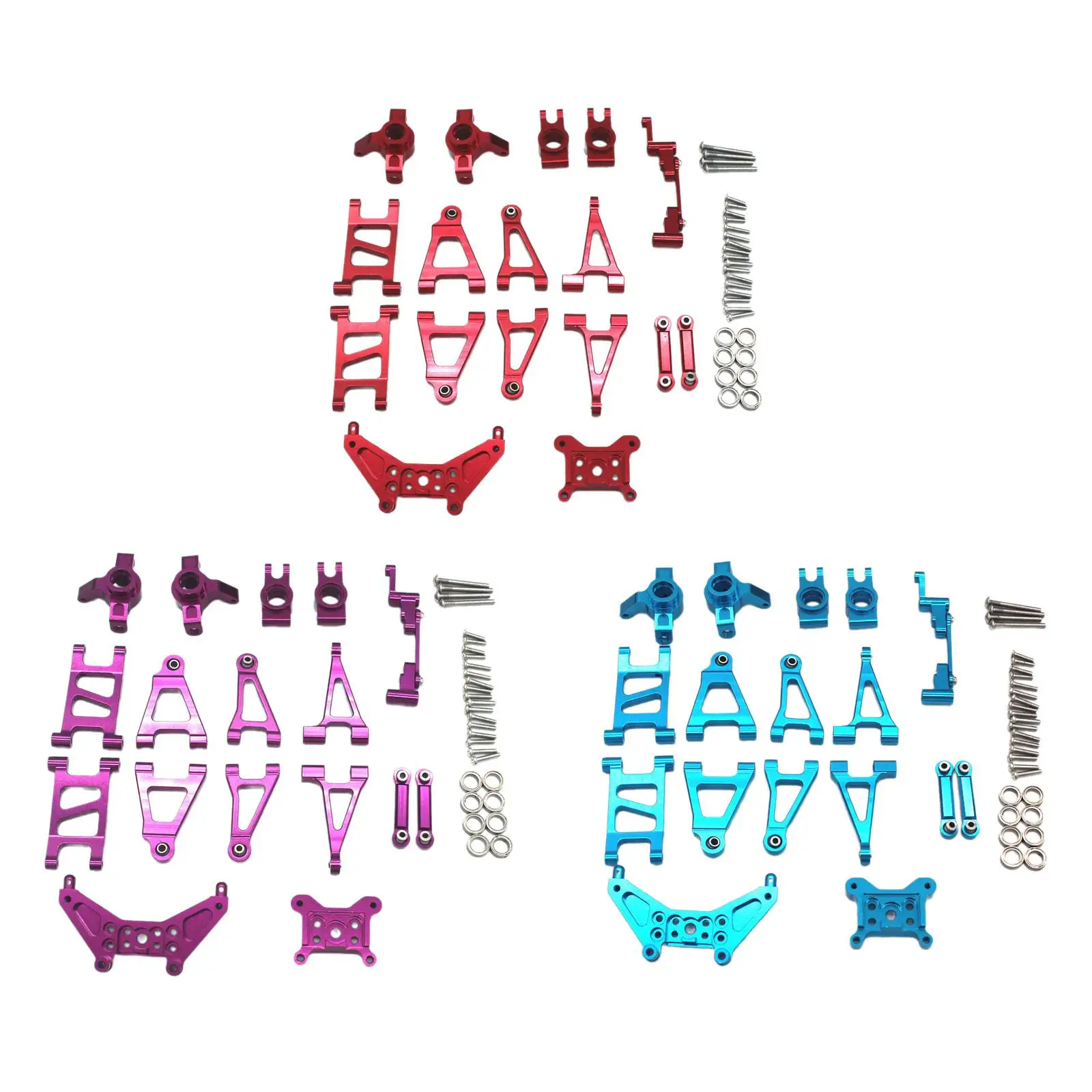 

Aluminium Accessories Set Combo Professional Replacement for 1:14 14301 14302 14303 RC Car Vehicles DIY Accs Hobby Parts