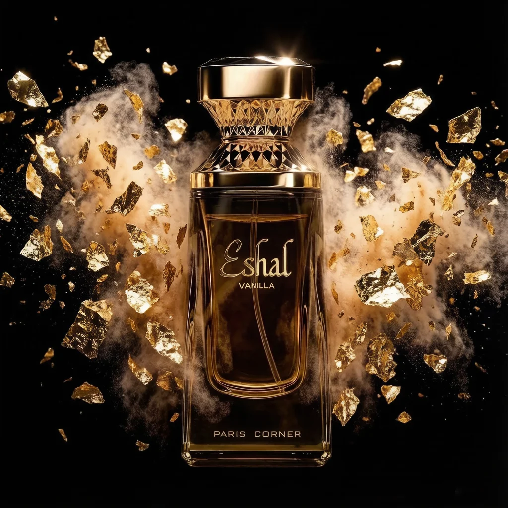

Eshal Vanilla Paris Corner Perfume 100ml, Luxury Warm Sweet Vanilla Eau de Parfum, Elegant Bottle for Women & Men
