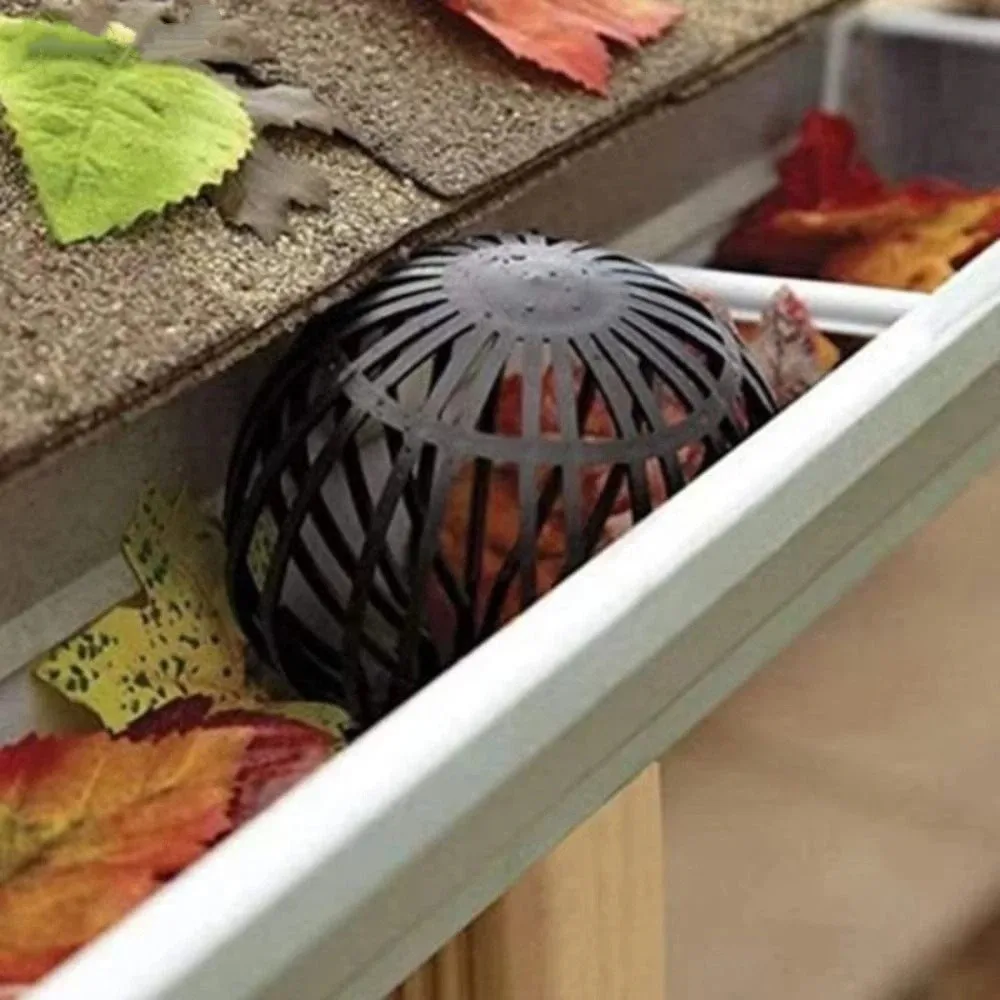 

Комплект из 4 расширяемых фильтров для водостоков: простое обслуживание, легкая установка, пластиковая защита от засоров, система дренажа