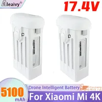 100% Original for Xiao-mi Mi 4K Drone Intelligent Battery 5100mAh For fimi 1080P RC With Gold white grey Button