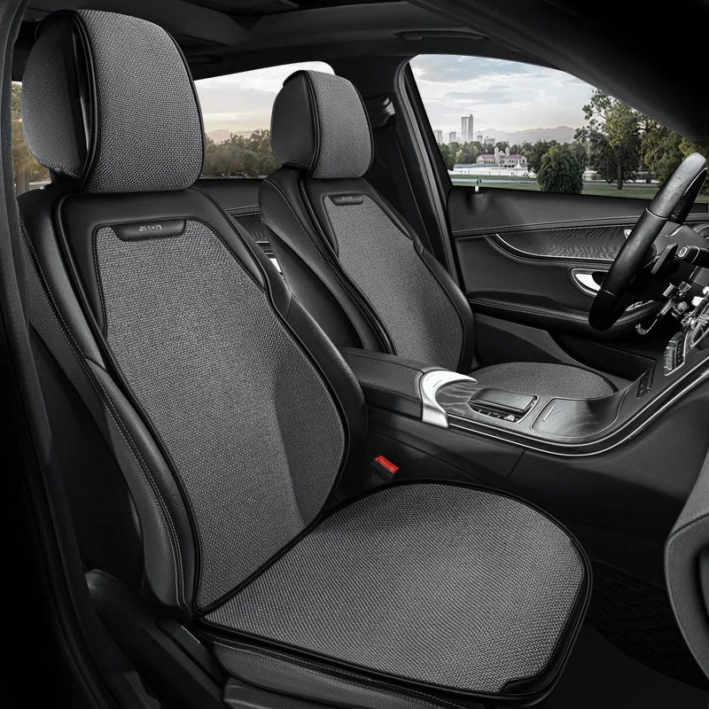 

Universal Car Seat Cover Four Season Auto Flax Breathable Seat Covers for Car Seats Cover Protection Cars Accessories