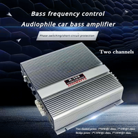 Stable Two-channel Car Audio Audiophile Amplifier Audio 2Ω-4Ω Modified Subwoofer 2*60W Amplifier Can Be Bridged