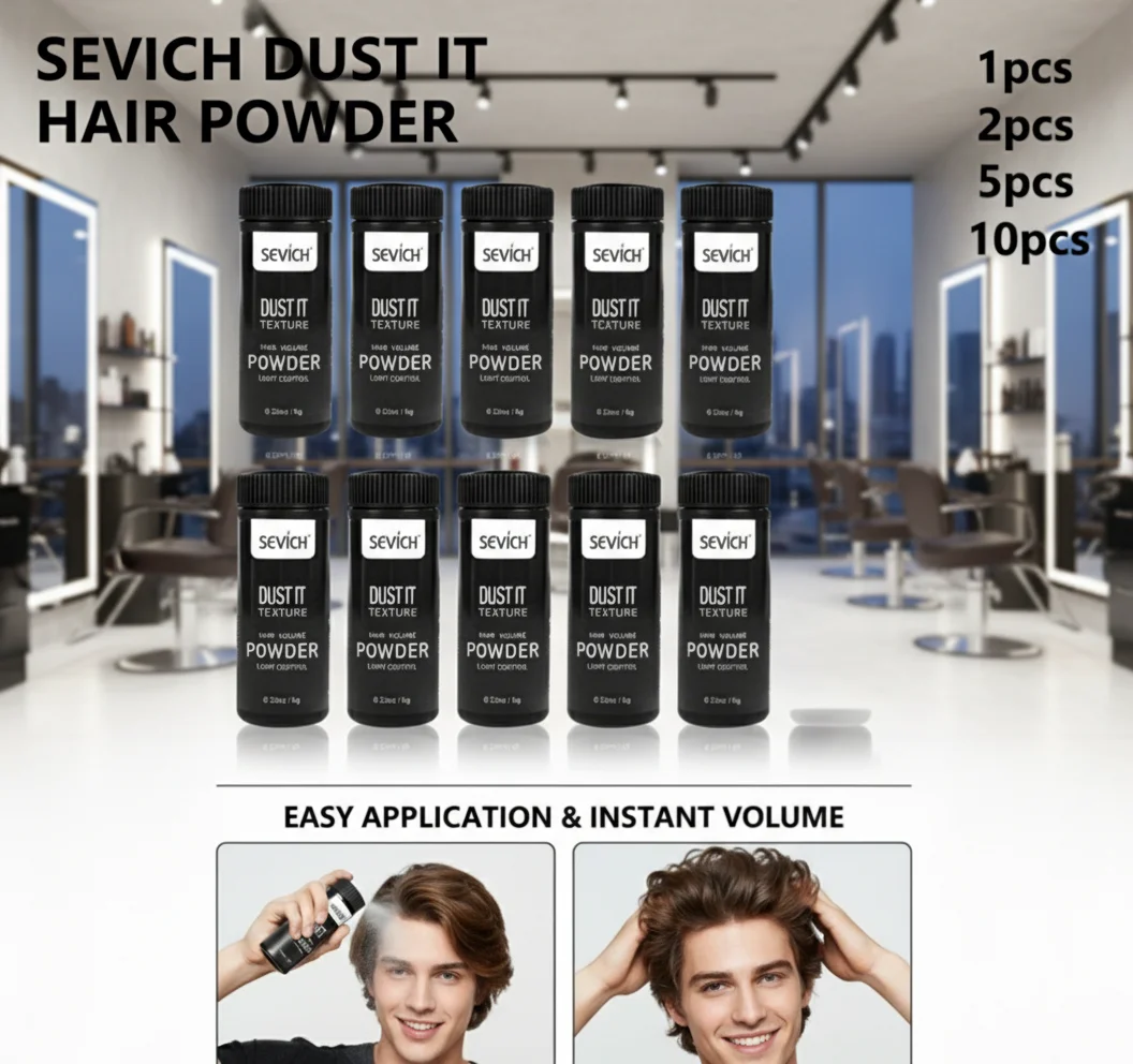 Unisex Fluffy Hair Powder Volume Mattifying Styling Shampoo Hair Powder for Women And Men Finalize Hair Design