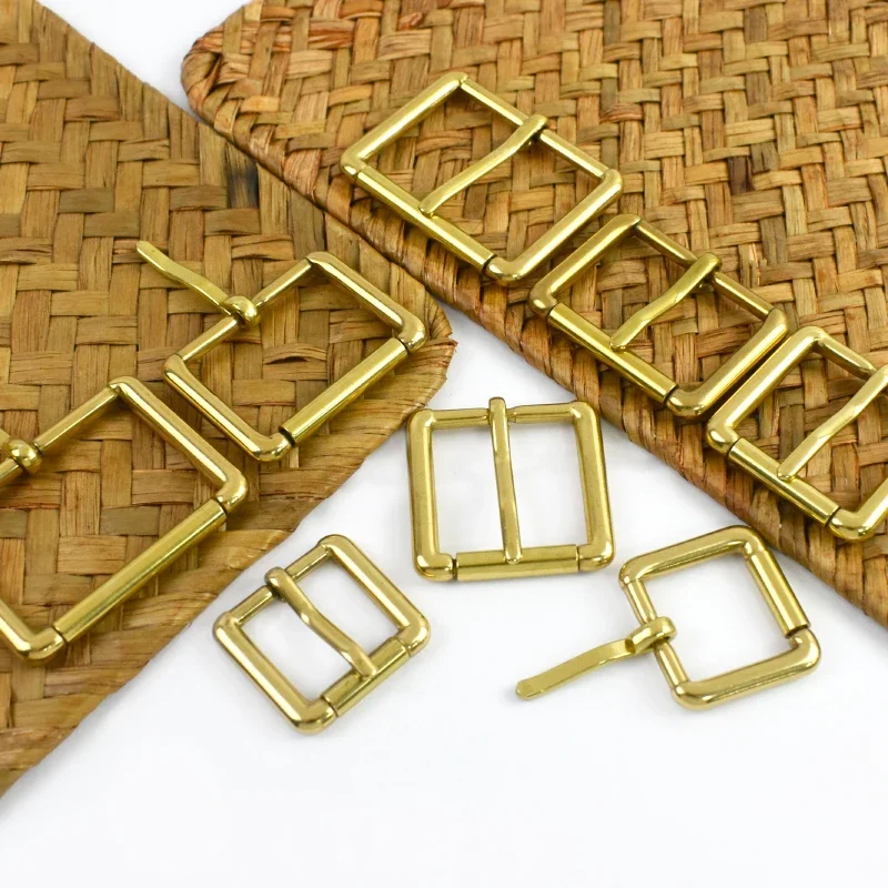 2-5P النحاس دبوس مشبك لحزام 20/26/32/38 مللي متر حقيبة حزام الخصر الأسطوانة دلاء معدنية الأمتعة على ظهره المشبك DIY بها بنفسك الخياطة اكسسوارات