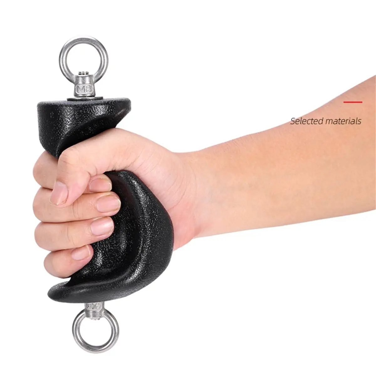 New arrival  Fitness Odd-Shaped Handle Versatile Triceps Rope Cable Attachments for Gym LAT Pull Down Bar for Cable Machine
