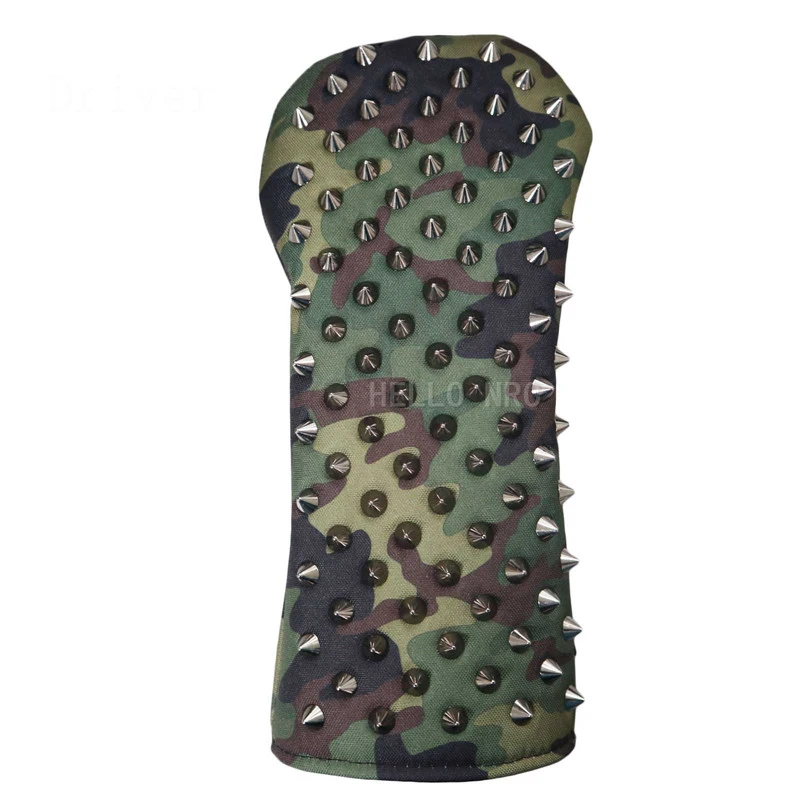 Golf Club Head Covers for Driver Fairways  Hybrid Woods Waterproof and Wear-resistant Camouflage PU