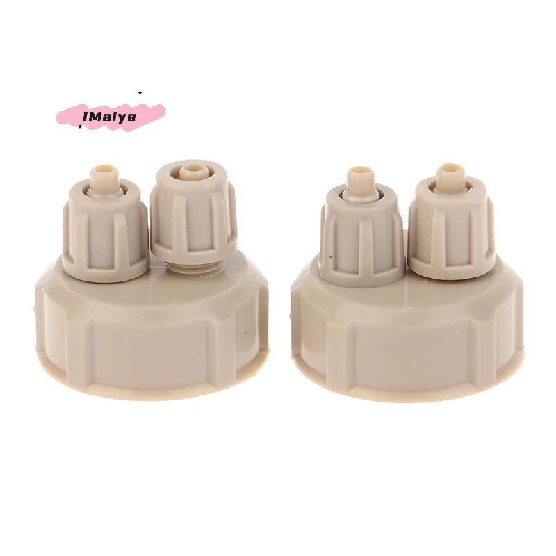 M-1pcs Aquarium CO2 System Tube Valve Guage Bottle Cap Aquarium Bottle Cap Fish Tank Live Plant DIY Air Diffuser Generator Tool