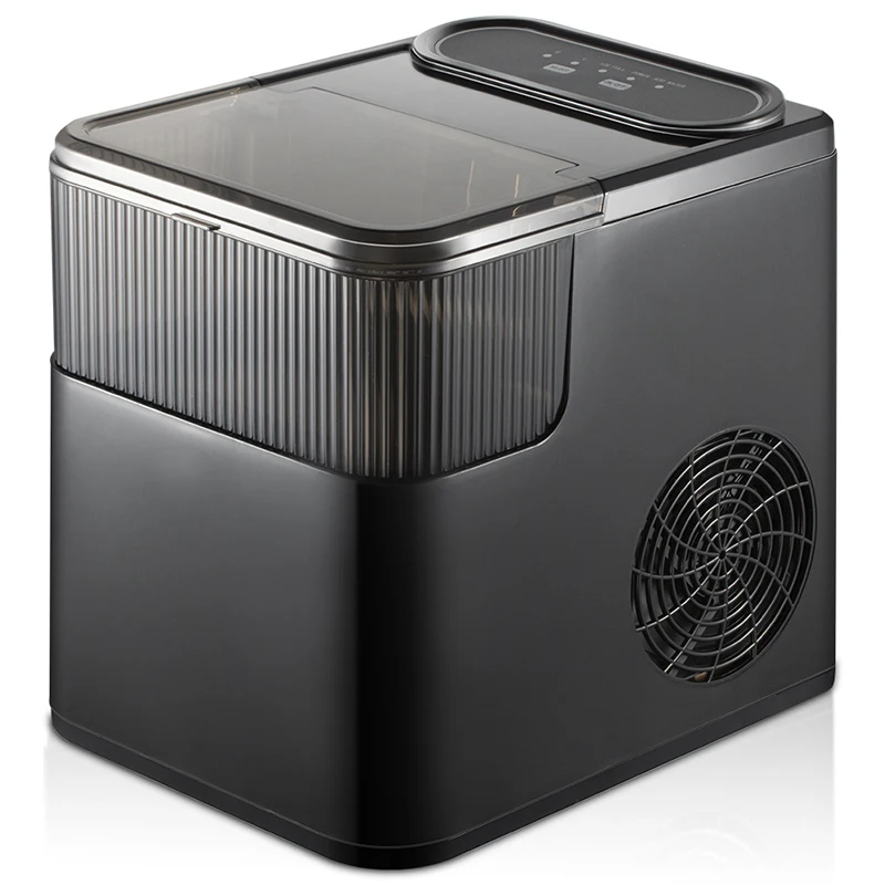 #Ice Maker Countertop, Pebble Ice Maker w/ Soft Chewable Ice, One-Click Operation Ice Machine with Self-Cleaning
