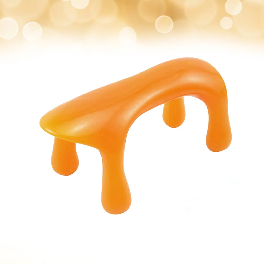 Chinese Medicine Massaging Scraping Board Natural Beeswax Resin Neck Shoulder Spine Body Relaxing Tendons Pain Relief Tool