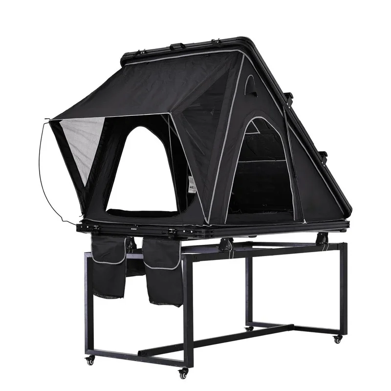 High Quality Aluminum Roof Top Tent Four-season Double Layer Waterproof Quick Automatic Opening Offroad Van