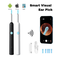 HD 1080P WIFI Ear Sticks Otoscope Endoscope Wax Removal Tool Ear Cleaner with Camera Ear Wax Removal Tool
