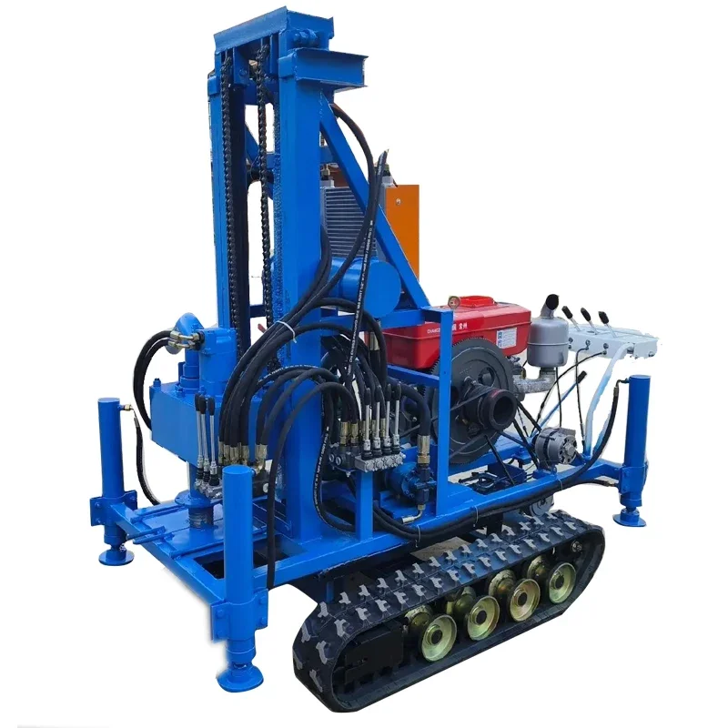 Best Sell Crawler Water Well Drill rig 150M  Borehole Water Well Drilling Rig Boring LIYO Machine