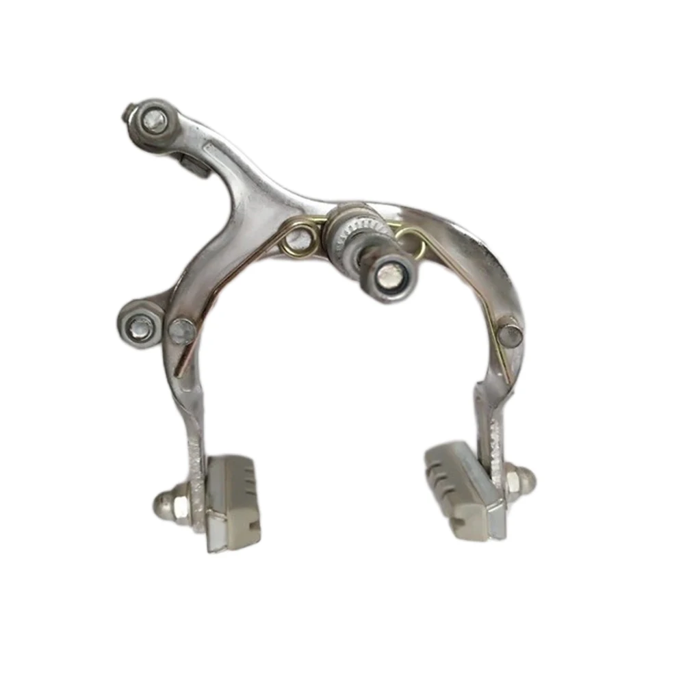 Chrome-plated Caliper Brake Bicycle Brake Bike Safety Cycling Easy Installation Enhanced Stability Hassle-free Installation