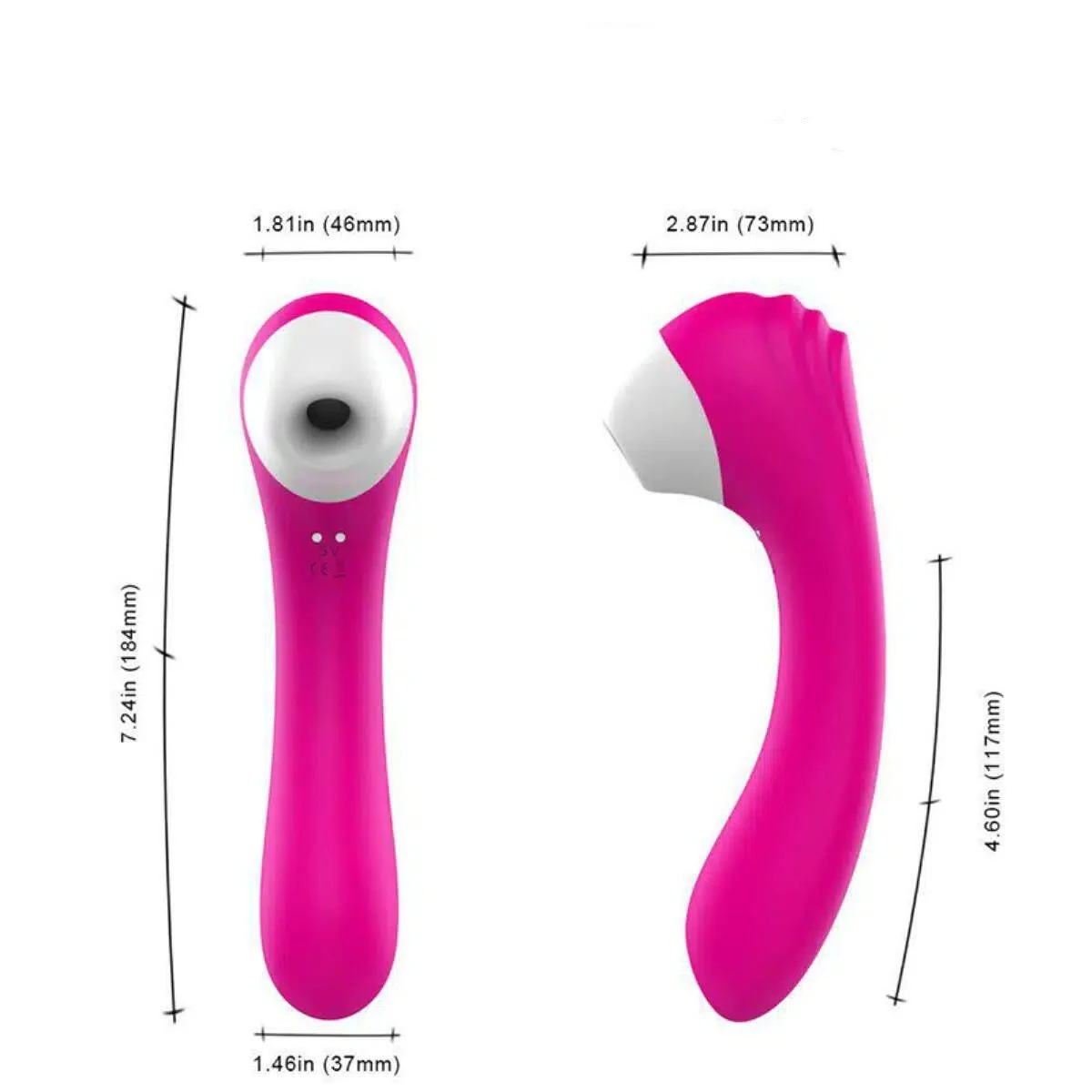 G-Spot  with 6 Intensities 10 Intense Vibration Modes for Women Dual Clitoral 