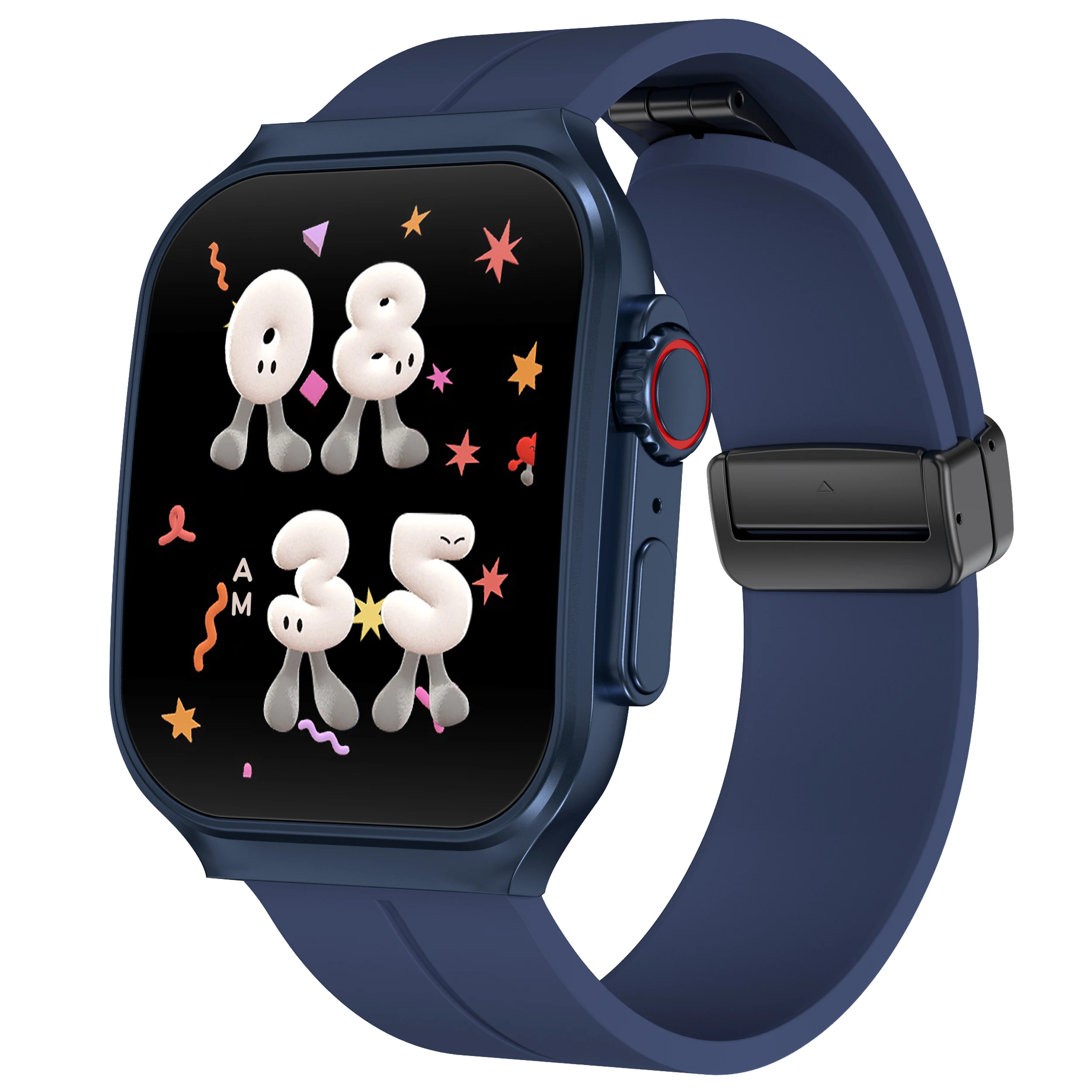 

VALDUS 3D Flexible Surface Design AMOLED Screen Fashion Smartwatch Low Power Mode Long Time Standby OA88