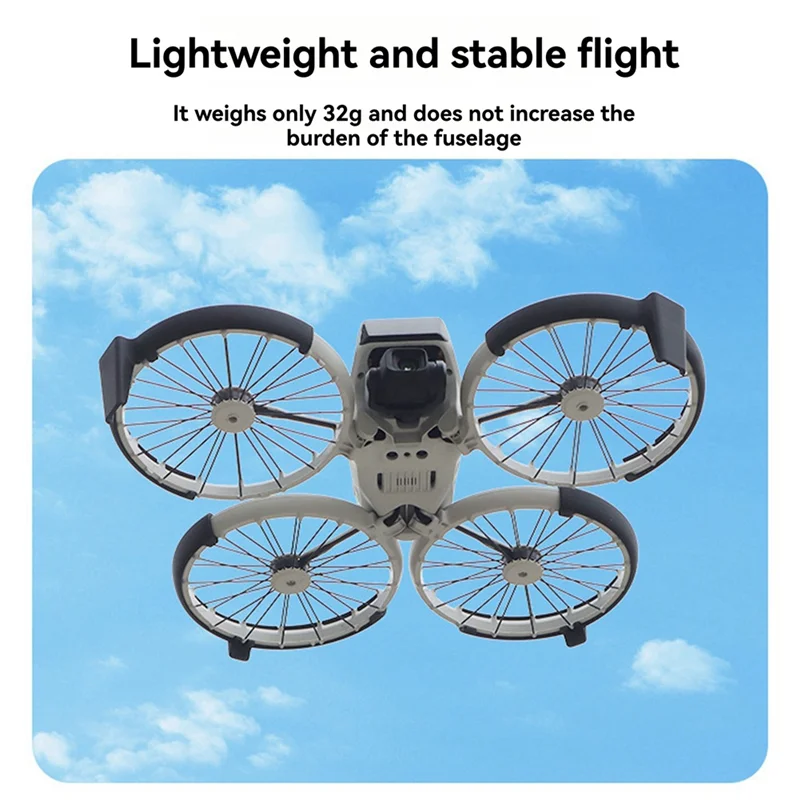 AA60-غطاء حلقة الوفير الواقية ل DJI FLIP المضادة للتصادم المروحة الحرس غطاء للحماية ملحقات طائرة بدون طيار