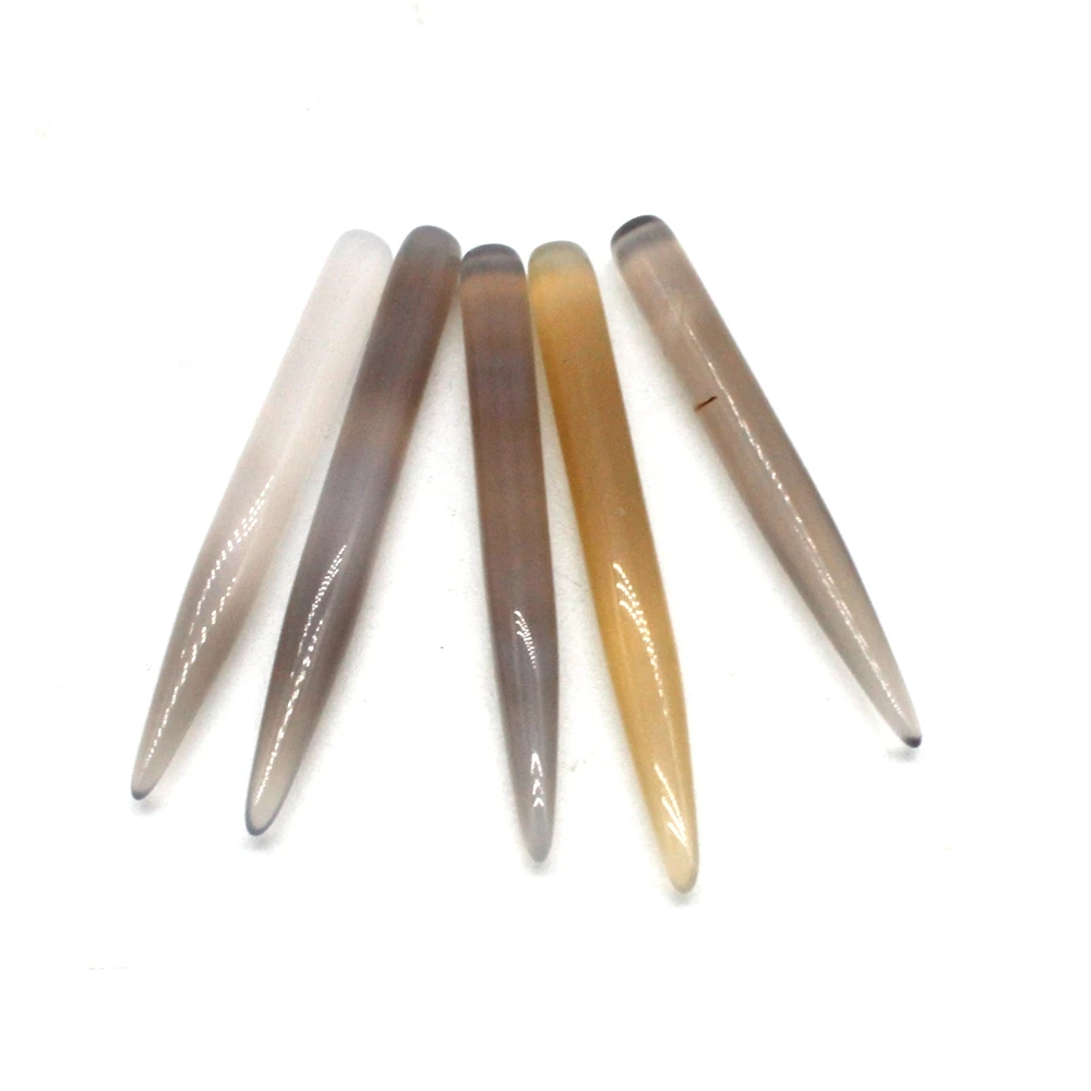 5pcs 4mm Agate Burnisher for Bracelet Ring Surface Gliding Jewellers Burnishing Tools Jewellery Tools