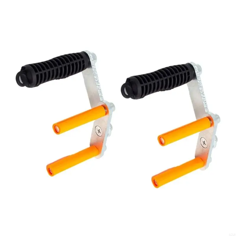 

57QF Pack of 2 Plasterboard Panel Lifter Carriers Tool with Nonslip Handle for Easy Storage Reduced Hand Fatigue in Projects