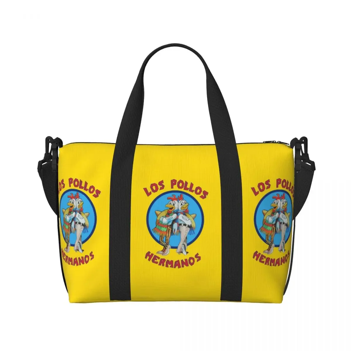 Изготовленная на заказ сумка-тоут для женщин, большая вместимость Hermanos, пляжные дорожные сумки для спортзала