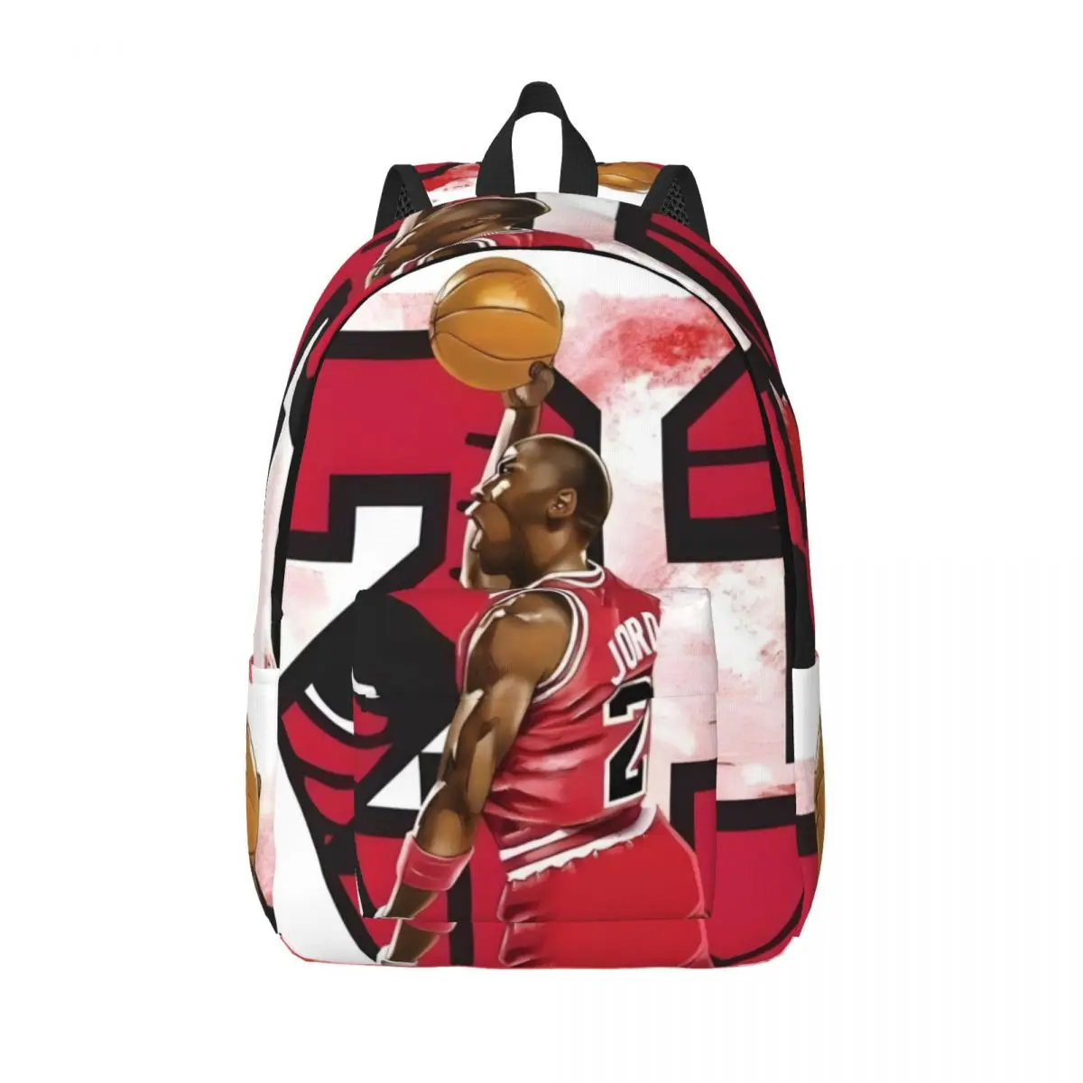 M-Michael-Jordan New Fashion High Capacity Waterproof College Backpack Trendy Laptop Travel Book Bag 15.7in 17.7in