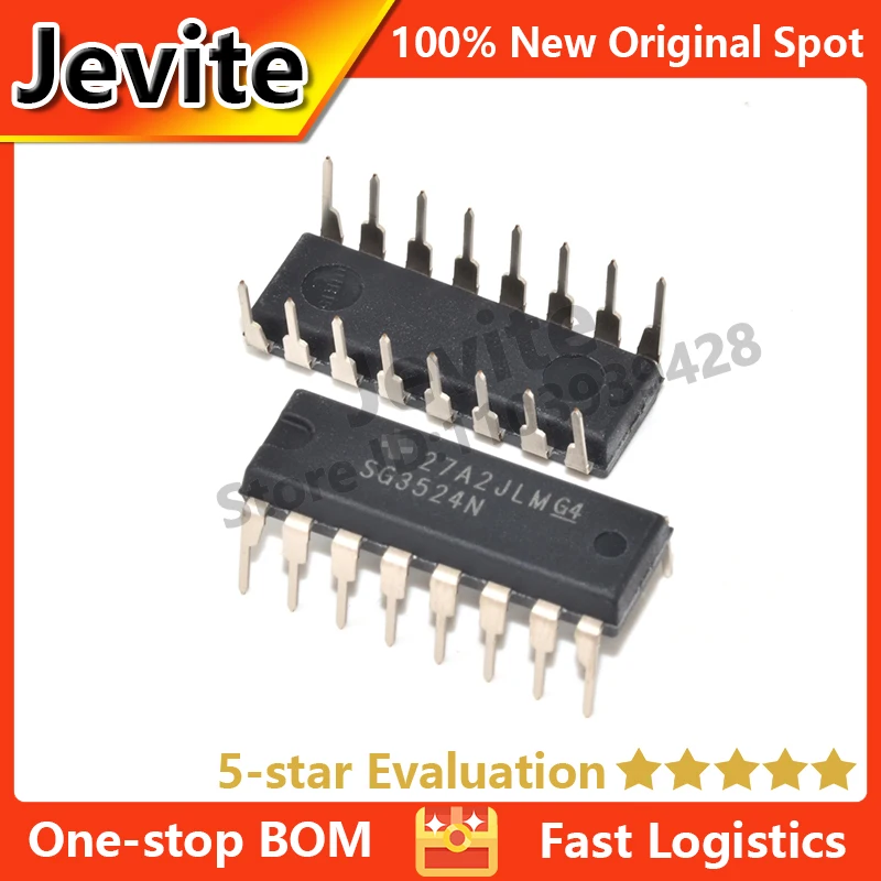 

Jevite 100% New Original electronics Controller 10-50 units/lote SG3524N DIP-16 40V 100mA Regulators